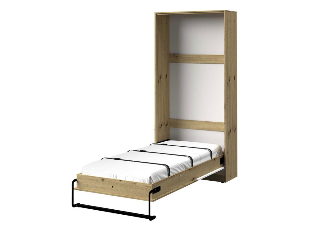 מיטת יחיד מתקפלת לקיר דגם Wurak WK15