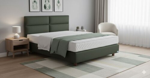 מיטה מרופדת זוגית דגם די וינצ׳י