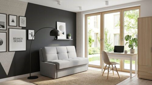 ספה דו נפתחת קדימה למיטה Relax – עיצוב קומפקטי, מיטה זוגית וחיסכון במקום